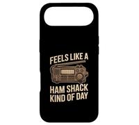 Funny Ham Shack Vintage Radio Transceiver Saying Case for iPhone Air