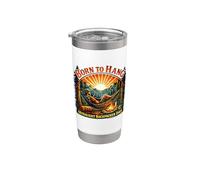 Funny Hammock Camping Dad Ultralight Backpacker Outdoors Gag Stainless Steel Insulated Tumbler