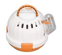 Funny Hamster Cage Cute Portable Travel Out House for Rat Lovers Ventilated Lock Design for Junior Pet Enthusiasts Applicable scene: Hamsters, Rabbits, Sugar Gliders Material: