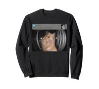Funny Hamster Motion Front Door Meme Security Joke Sweatshirt