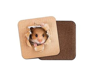 Funny Hamster Mouse Drinks Coaster - Rodent Kids Rat Gerbil Mice #8521