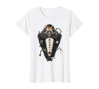 Funny Hamster Tuxedo Fake Suit Bachelor Wedding Groom Prom Value Graphic T-Shirt