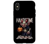 Funny Handsome Devil Halloween Graphic for Men Case for iPhone X/XS