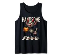 Funny Handsome Devil Halloween Graphic for Men Tank Top