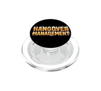 Funny Hangover Management Speech Costume PopSockets PopGrip for MagSafe