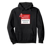 Funny Hangry Protocol Administer Banh Mi Vietnamese Sandwich Pullover Hoodie