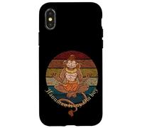 Funny Hanuman Is My Om Boy Hindu God and divine vanara Case for iPhone X/XS