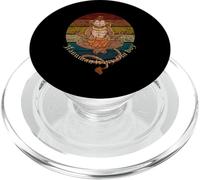 Funny Hanuman Is My Om Boy Hindu God and divine vanara PopSockets PopGrip for MagSafe