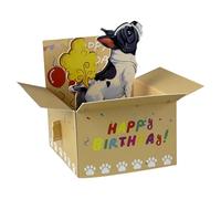 Funny Happy Birthday Card 3D - Birthday Pop Card for Family and Friends,Creative Greeting for Party Dad Wife Son Daughter Friend Husband Men Women Kids Mom Adult Girl Boy