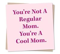 Funny Happy Birthday Card For a Special Mum - Heartfelt, Humorous - Mean Girls - Cool Mom, Not Regular - Mother, Mama, Celebrations - For Your Special Mummy, Family, Relative, Loved One