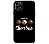 Funny happy chocolate day Powered by chocolate Case for iPhone 11 Pro Max