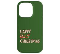 Funny Happy Elfin Christmas Holiday Pun Sarcastic Santa Help Case for iPhone 14 Pro