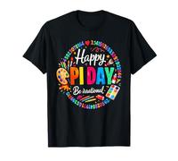 Funny Happy Pi Day Math Irrational Art Teacher T-Shirt