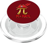 Funny Happy PI DAY with PI-RATE Hat PopSockets PopGrip for MagSafe