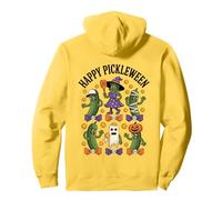 Funny Happy Pickleween Halloween Pickle Costume Design Pullover Hoodie