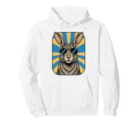 Funny Hare Wearing Sunglasses Animal Humour Jokes Pullover Hoodie