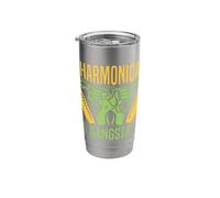 Funny Harmonica Player Gangsta Harmonica Stainless Steel Insulated Tumbler