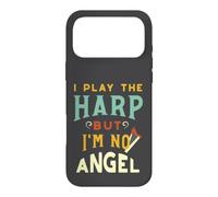 Funny Harp I play the harp but I'm no angel Case for iPhone 17 Pro Max
