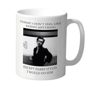 Funny Harry Styles Mug for Women, Cheeky Coffee Tea Cup for Fans, Novelty Work Office Birthday Christmas 11oz