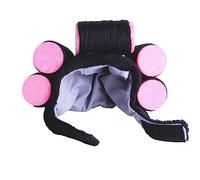 Funny Hat Hair Rollers Landlady Costume Birthday Pet Cosplay Supplies Cute Pet Wear Adjustable Sticker Role Play Outfit