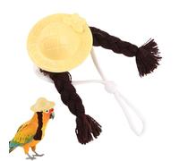 Funny Hats for Parrots, Small Pet Hat | Parrot Hat - Headwear Accessories with Adjustable Strap for Hamsters, Budgies, Cockatiels and Parakeets