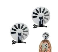 Funny Headband - Rotating Loading Icon Hair Clip, Creative Signal Issues Headpiece, 25x11cm Size + Versatile Mounting Options, Durable Synthetic Polymer Construction - For Parties & Daily Work