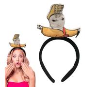 Funny Headbands for Women, Cartoon Women Hair Bands, Plush Makeup Headband for Women, Puffy Spa Headbands for Women, Multifunctional Funny Headbands, Cute Cartoon Hair Band, Cartoon Spa Headbands for