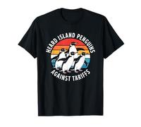 Funny Heard Island Penguins Against Tariffs T-Shirt