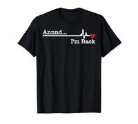Funny Heart Attack Survivor Gift For Men Women Cool Recovery T-Shirt