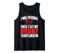 Funny Heart Transplant Survivor Pride Graphic Tank Top