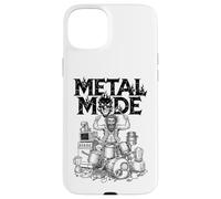 Funny Heavy Metal Mode Drummer Drumming Drums Player Music Case for iPhone 15 Plus