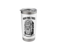 Funny Heavy Metal Rock Music Gothic Jukebox Final Track Band Stainless Steel Insulated Tumbler