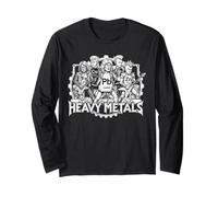 Funny Heavy Metals Chemistry Pun Periodic Table Long Sleeve T-Shirt