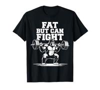 Funny Heavyweight Gym Fat But Can Fight Cardio Gorilla Beast T-Shirt