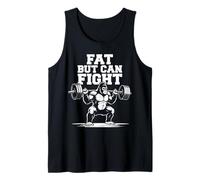 Funny Heavyweight Gym Fat But Can Fight Cardio Gorilla Beast Tank Top