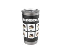 Funny Hedgehog Activities Pet Owner Pygmy Hedgehog Stainless Steel Insulated Tumbler