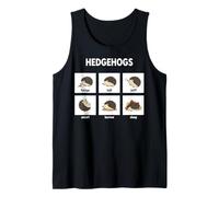 Funny Hedgehog Activities Pet Owner Pygmy Hedgehog Tank Top