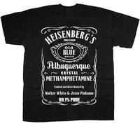Funny Heisenberg Breaking Bad Inspired Parody T Shirts Mens Tee Top Walter White Jesse Pinkman Size XL