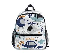 Funny Helicopters Planes Clouds Toddler Backpack Preschool Rucksack Boys Girls Kids Kindergarten School Bag