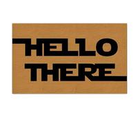 Funny Hello Doormat Hello There Welcome Front Porch Decor Funny Doormat Indoor Entrance Way Area Rugs Non Slip Rubber Backing Outdoor Door Mat for Home Entry,Floor,Bathroom,Kitchen Decor 18x30 In