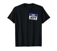 Funny Hello My Name is Jeff Meme T-Shirt