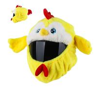 Funny Helmet Decoration - Cute Motorcycle Helmet Protective Cover, Hilarious Riding Accessory for Men Women Teens, Youth Biker Party Fun Gear, Novelty Gift for Family 31.7/22.8/10.4 Inches
