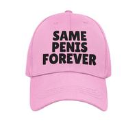 Funny Hen Party Bride Cap Same Penis Forever (UK, Alpha, One Size, Pink)