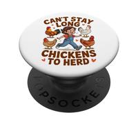 Funny Herding Cats Joke For Women Men Humor Sarcasm PopSockets Adhesive PopGrip