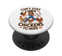 Funny Herding Cats Joke For Women Men Humor Sarcasm PopSockets Adhesive PopGrip