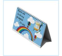 Funny Here We F*cking Go Again 2026 Calendar 12 Monthly Planner Desk Calendar (Helicopter, M)