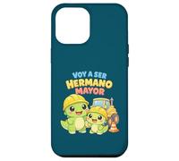 Funny Hermano Mayor Dinosaurio - Big Brother Construction Case for iPhone 12 Pro Max