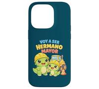 Funny Hermano Mayor Dinosaurio - Big Brother Construction Case for iPhone 14 Pro