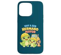 Funny Hermano Mayor Dinosaurio - Big Brother Construction Case for iPhone 15 Pro Max