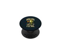 Funny Herping Amphibian Field Herper Reptile PopSockets Adhesive PopGrip